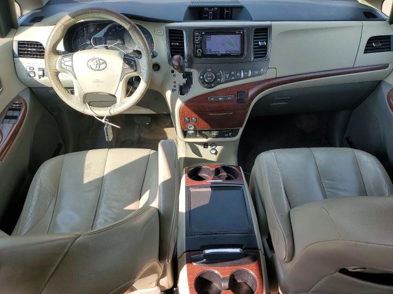 2013 Toyota Sienna VIN 5TDDK3DC0DS059294 COPART salvage auction — FRONT END, Md - Certificate Of Title, sold $2,550 on 2026-07-27 (photo 8)