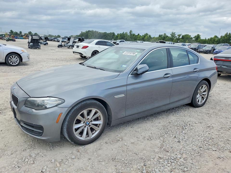 2014 BMW 5 series VIN WBA5A5C55ED509098 COPART salvage auction — NORMAL WEAR, TX - CERTIFICATE OF TITLE, sold $750 on 2026-08-25 (photo 1)