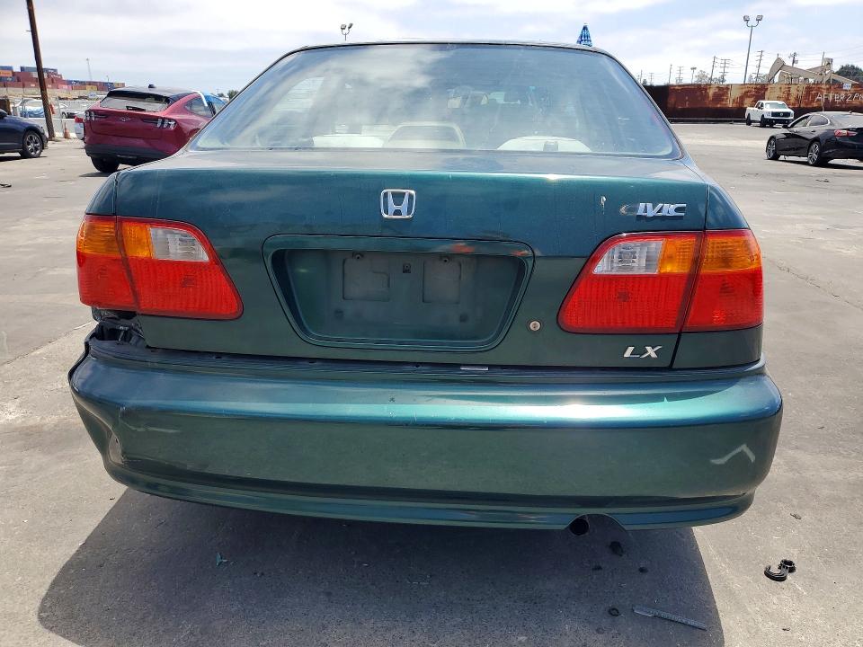 2000 Honda Civic VIN JHMEJ6674YS006330 COPART salvage auction — FRONT END, CA - SALVAGE CERTIFICATE, sold $350 on 2026-07-22 (photo 6)