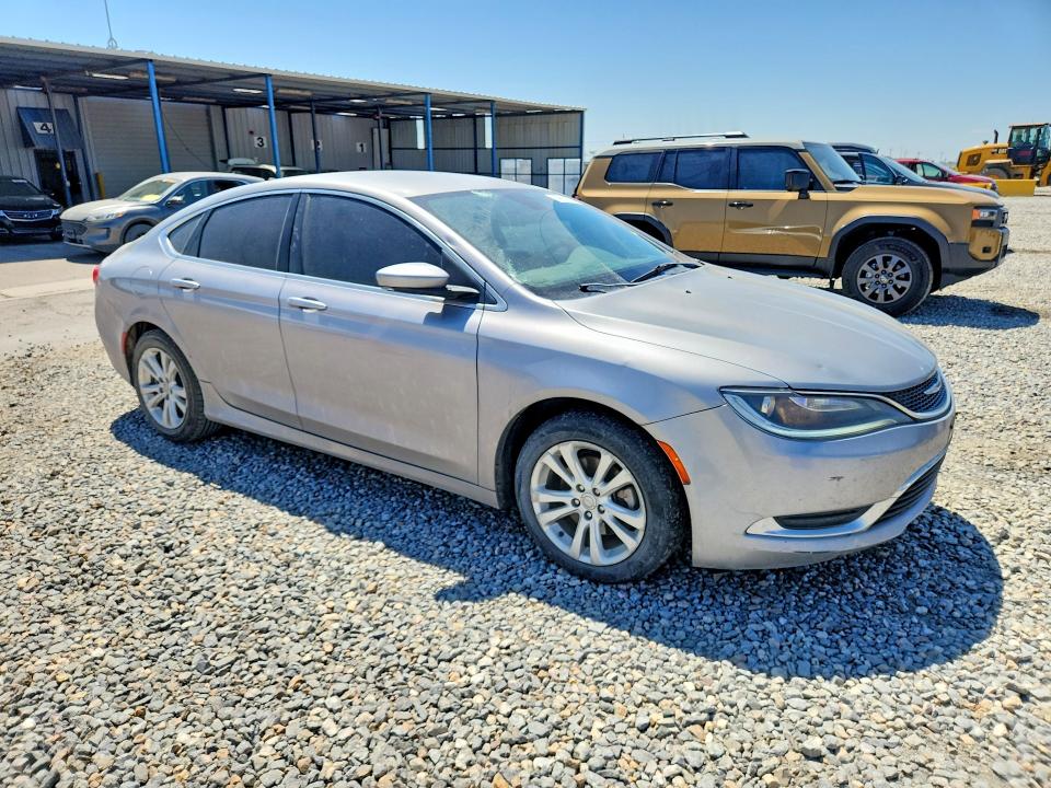 2015 Chrysler 200 VIN 1C3CCCAB0FN602578 COPART salvage auction — HAIL, CO - CERTIFICATE OF TITLE (P), sold $700 on 2026-07-23 (photo 4)