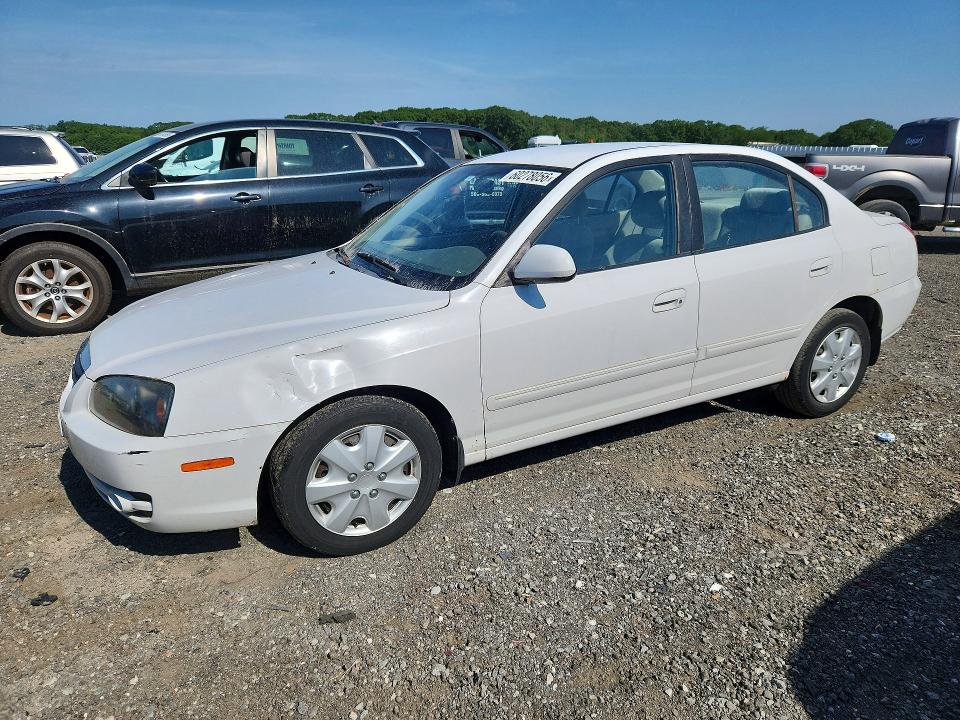 2005 Hyundai Elantra VIN KMHDN46D85U037538 COPART salvage auction — FRONT END, MA - CERTIFICATE OF TITLE, sold $400 on 2026-07-15 (photo 1)