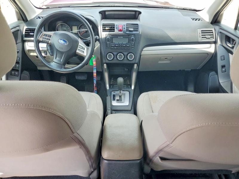 2015 Subaru Forester VIN JF2SJADC7FH453477 COPART salvage auction — FRONT END, Oh - Cert Of Title-Salvage, sold $550 on 2026-07-31 (photo 8)