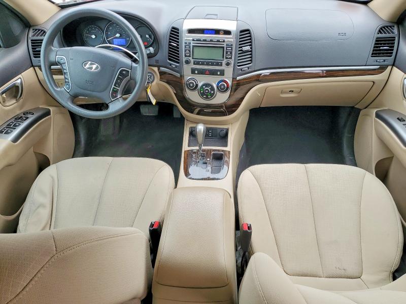 2011 Hyundai Santa fe VIN 5XYZGDAG0BG051436 COPART salvage auction — REAR END, MA - CERT OF TITLE-RECONSTRCTD COLL, sold $400 on 2026-07-20 (photo 8)