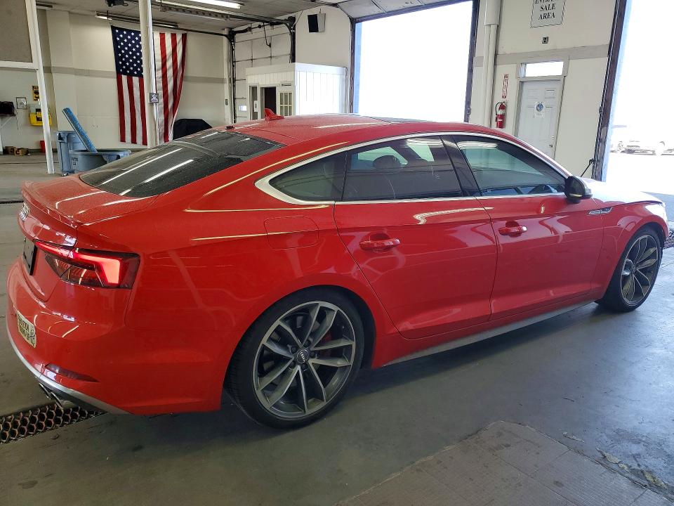 2018 Audi Rs5 VIN WAUC4CF57JA053096 COPART salvage auction — FRONT END, Salvage Title, sold $7,200 on 2026-08-28 (photo 3)