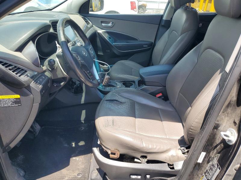 2014 Hyundai Santa fe VIN 5XYZU3LB3EG172714 COPART salvage auction — FRONT END, Il - Salvage Certificate, sold $90 on 2026-07-28 (photo 7)