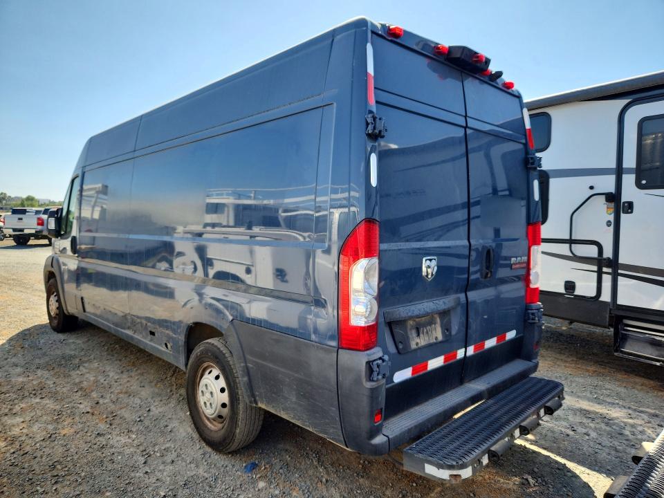 2021 Ram Promaster 3500 VIN 3C6MRVJGXME535891 COPART salvage auction — SIDE, CA - DIS/DLR/EXP ONLY CLEAN TITLE, sold $125 on 2026-07-28 (photo 2)