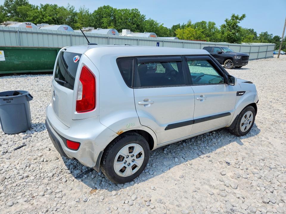 2013 Kia Soul VIN KNDJT2A52D7772255 COPART salvage auction — FRONT END, Oh - Cert Of Title-Salvage, sold $225 on 2026-07-24 (photo 3)