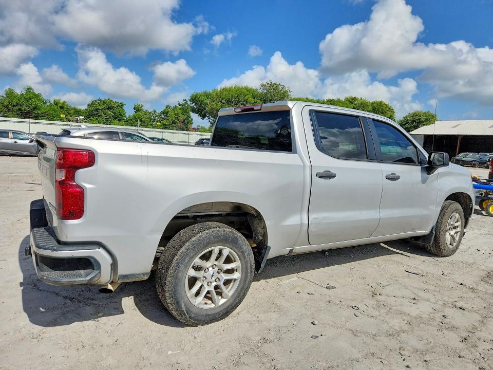 2022 Chevrolet Silverado 1500 VIN 3GCPABEK4NG608527 COPART salvage auction — MECHANICAL, Tx - Certificate Of Title, sold $9,500 on 2026-07-28 (photo 3)