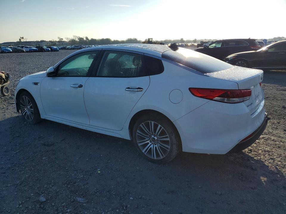 2016 Kia Optima VIN 5XXGT4L37GG016627 COPART salvage auction — FRONT END, FL - CERT OF TITLE SLVG REBUILDABLE (P), sold $1,000 on 2026-07-28 (photo 2)