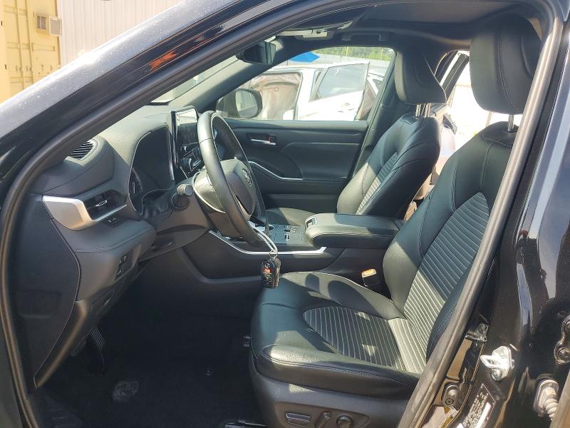 2024 Toyota Highlander VIN 5TDKDRAH2RS531183 COPART salvage auction — FRONT END, NY - CERTIFICATE OF TITLE, sold $18,100 on 2026-07-20 (photo 7)
