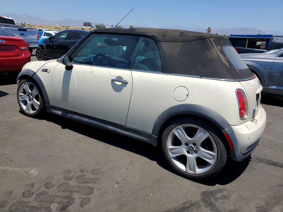 2006 Mini Cooper VIN WMWRH33566TF89054 COPART salvage auction — FRONT END, CA - SALVAGE CERTIFICATE, sold $575 on 2026-08-10 (photo 2)