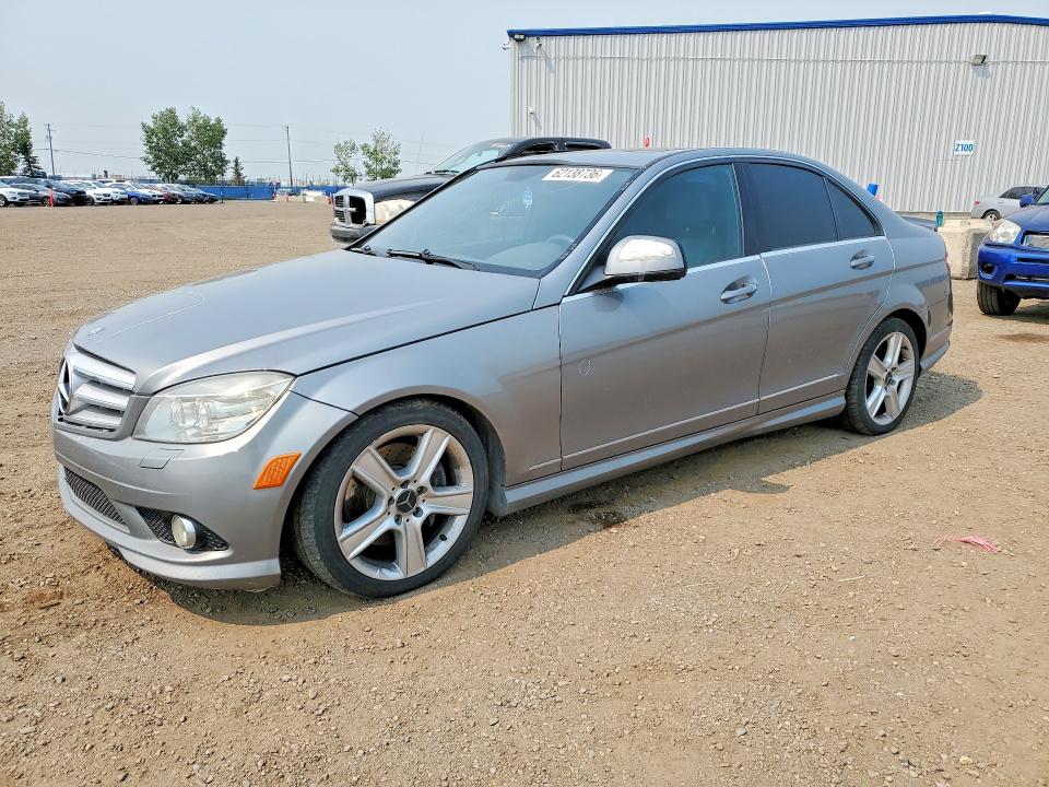 2009 Mercedes-benz C class VIN WDDGF81X59F341465 COPART salvage auction — MECHANICAL, AB - BOS - SALVAGE, sold $800 on 2026-08-11 (photo 1)