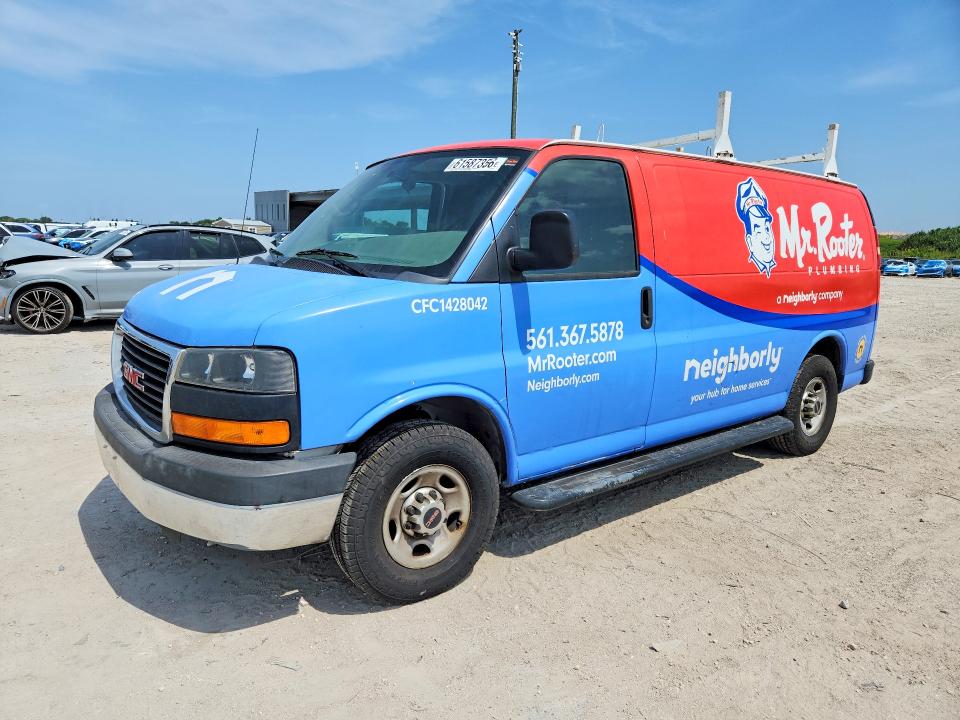 2015 Gmc Savana VIN 1GTW7FCF0F1903020 COPART salvage auction — SIDE, Fl - Cert Of Title Slvg Rebuildable, sold $625 on 2026-07-29 (photo 1)