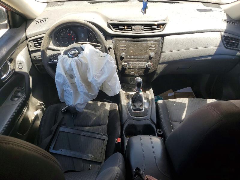 2017 Nissan Rogue VIN JN8AT2MT3HW382310 COPART salvage auction — FRONT END, CA - SALVAGE CERTIFICATE, sold $1,000 on 2026-07-31 (photo 8)