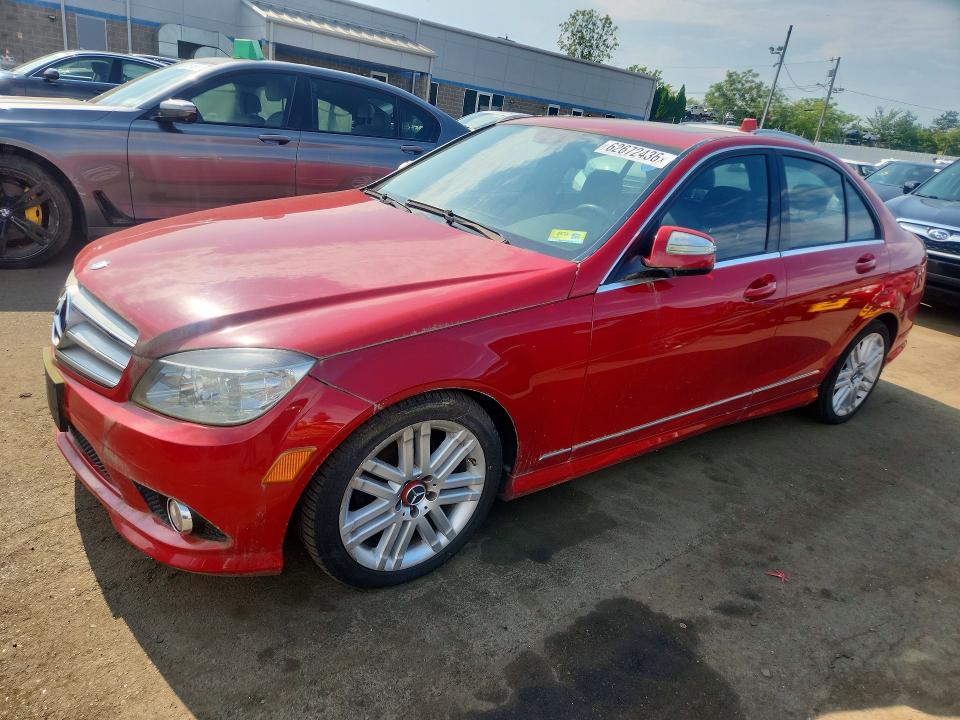 2009 Mercedes-benz C class VIN WDDGF81X89R076197 COPART salvage auction — MECHANICAL, Vt - Certificate Of Title, sold $625 on 2026-07-31 (photo 1)