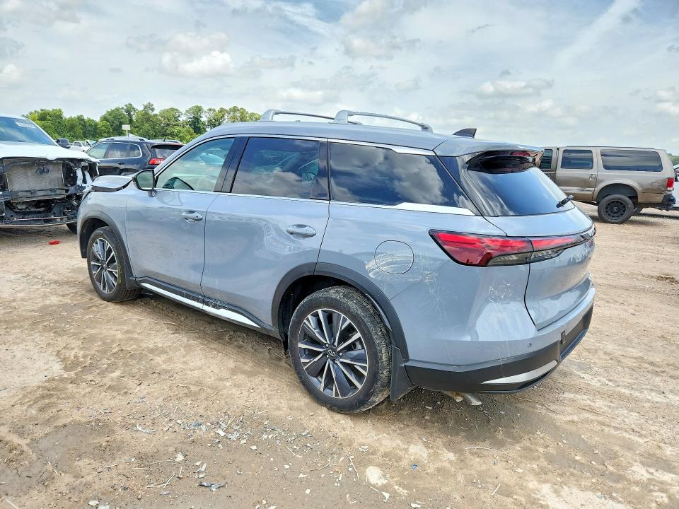2026 Infiniti Qx60 VIN 5N1AL1FS5TC330371 COPART salvage auction — FRONT END, Ny - Mv-907A Salvage Certificate, sold $13,200 on 2026-07-24 (photo 2)