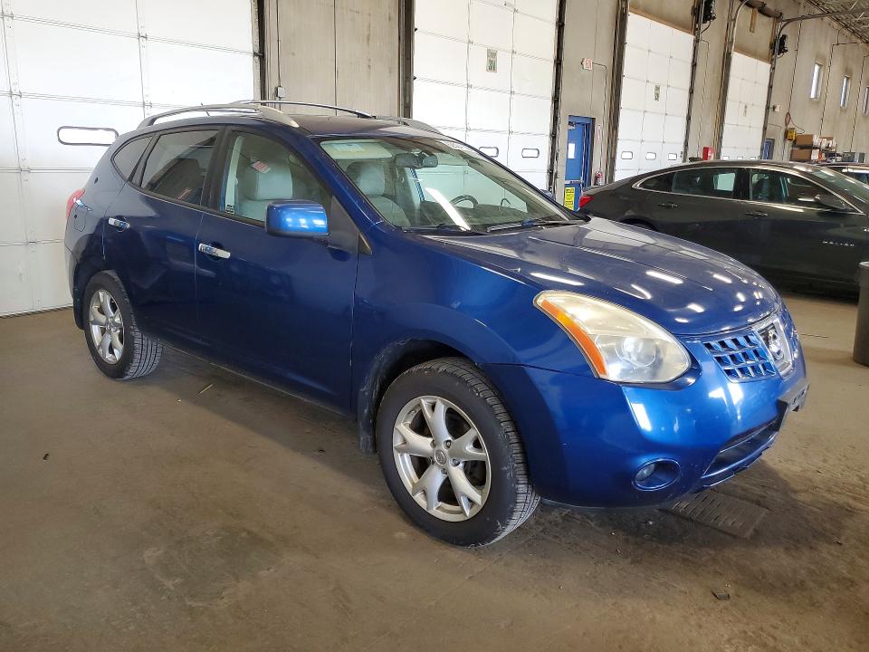 2010 Nissan Rogue VIN JN8AS5MV6AW131826 COPART salvage auction — MINOR DENT/SCRATCHES, Mn - Certificate Of Title, sold $225 on 2026-07-28 (photo 4)