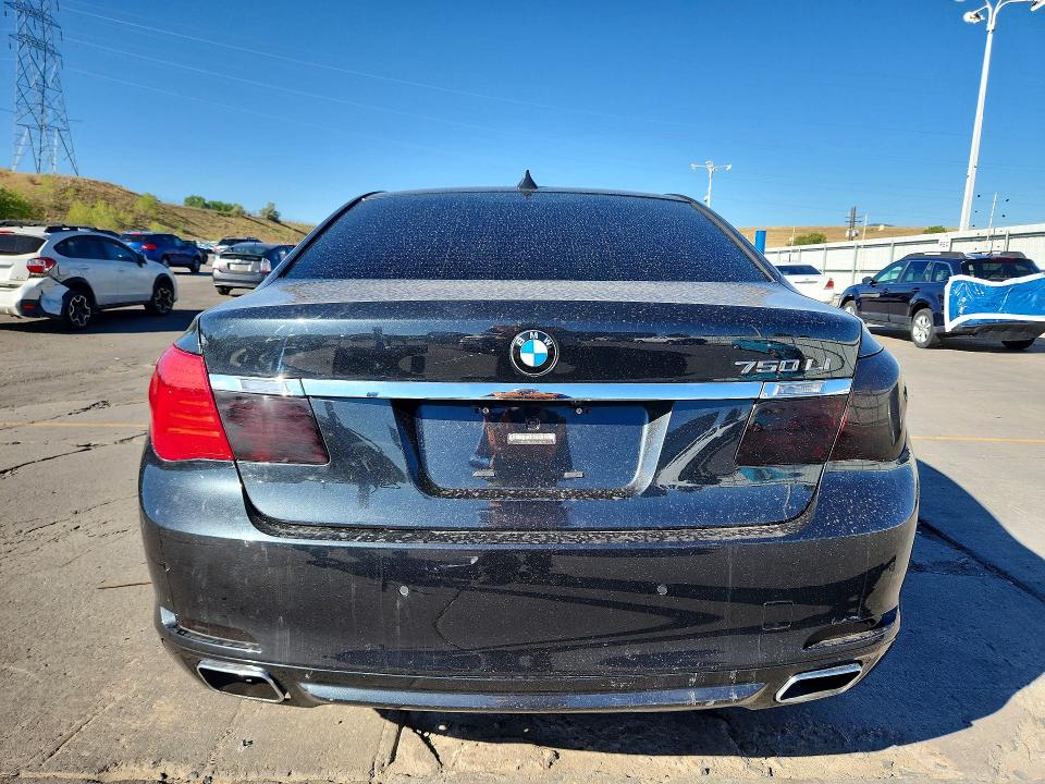 2009 BMW 7er VIN WBAKB835X9CY62319 COPART salvage auction — NORMAL WEAR, Az - Cert Of Title - Salvage, sold $775 on 2026-08-03 (photo 6)