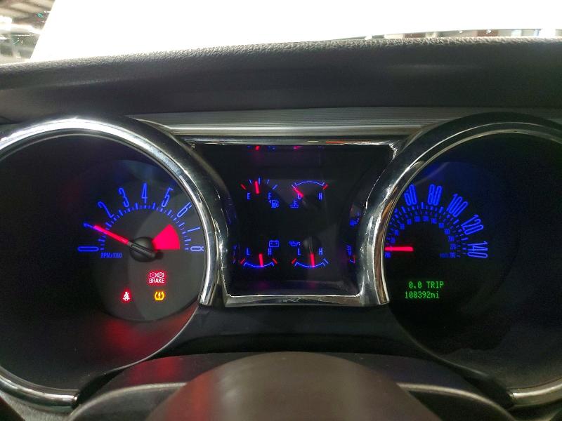 2007 Ford Mustang VIN 1ZVFT85H875207339 COPART salvage auction — FRONT END, NH - CERTIFICATE OF TITLE (P), sold $3,900 on 2026-07-09 (photo 9)