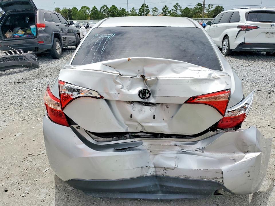 2019 Toyota Corolla VIN 5YFBURHE9KP932739 COPART salvage auction — REAR END, FL - CERT OF TITLE SLVG REBUILDABLE, sold $700 on 2026-07-24 (photo 6)