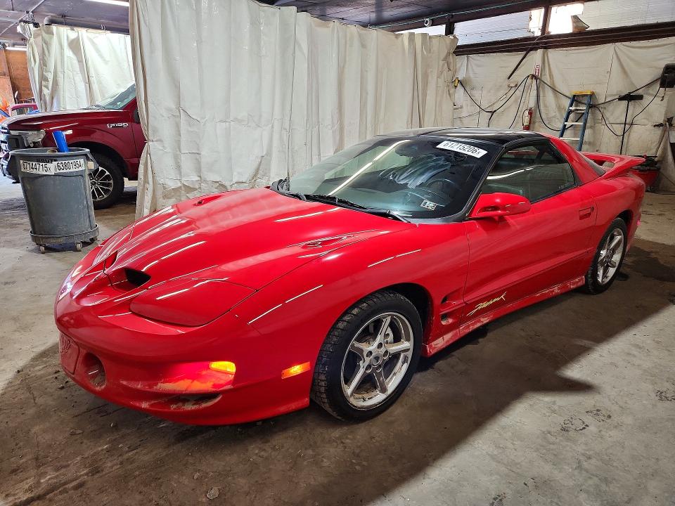 2002 Pontiac Firebird VIN 2G2FV22G822149585 — COPART salvage auction photo