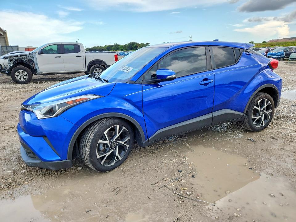2018 Toyota C-hr VIN NMTKHMBX4JR040808 COPART salvage auction — FRONT END, Fl - Cert Of Title Slvg Rebuildable, sold $1,650 on 2026-07-28 (photo 1)