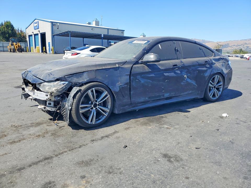 2017 BMW 4er VIN WBA4E3C36HG826331 COPART salvage auction — FRONT END, Ca - Dis/Dlr/Exp Only Clean Title, sold $1,450 on 2026-07-28 (photo 1)