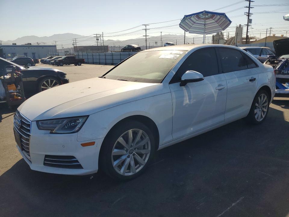 2017 Audi A4 VIN WAUGNAF43HN018262 COPART salvage auction — MECHANICAL, Ca - Dis/Dlr/Exp Only Clean Title, sold $1,750 on 2026-07-27 (photo 1)