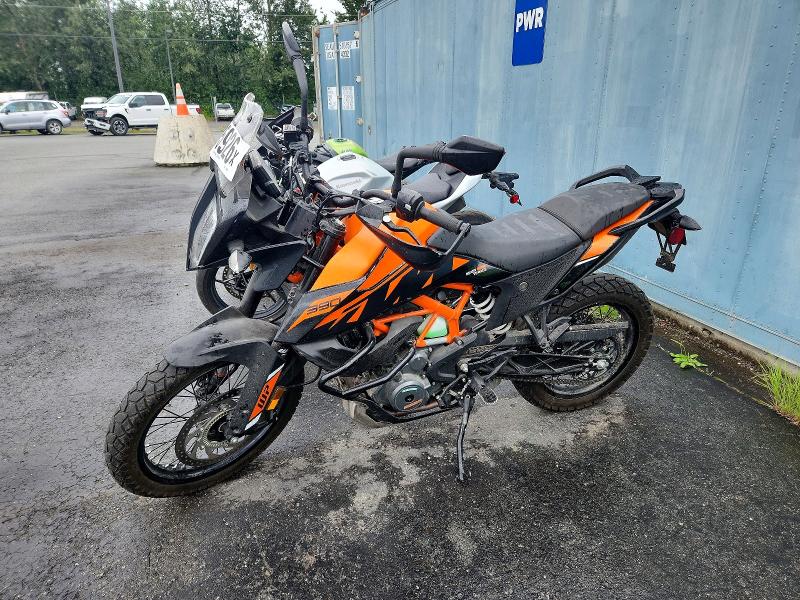 2024 Ktm 390 VIN MD2JGJ401RN215333 COPART salvage auction — SIDE, AK - CERTIFICATE OF VEHICLE TITLE (P), sold $1,350 on 2026-07-21 (photo 3)