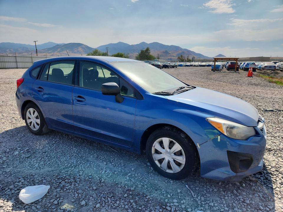 2014 Subaru Impreza VIN JF1GPAA6XE8238259 COPART salvage auction — FRONT END, Ut - Certificate Of Title, sold $150 on 2026-07-24 (photo 4)