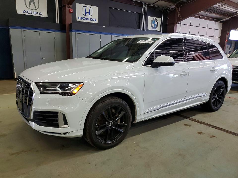 2021 Audi Q7 VIN WA1AJAF79MD010062 COPART salvage auction — MINOR DENT/SCRATCHES, CT - CERTIFICATE OF TITLE (P), sold $9,000 on 2026-07-09 (photo 1)