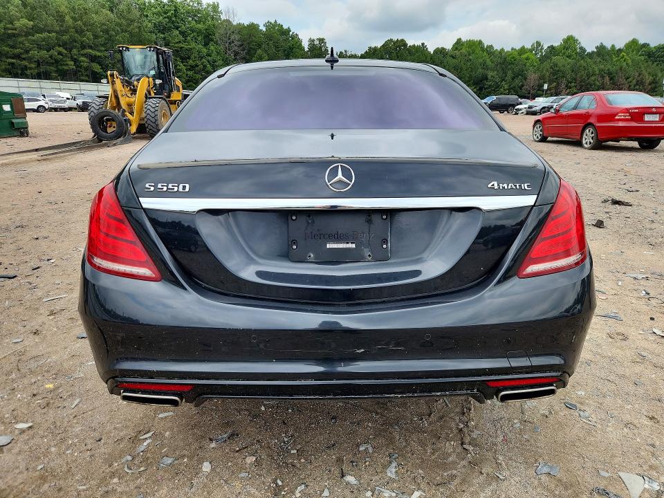 2016 Mercedes-benz S-klasse VIN WDDUG8FBXGA232605 COPART salvage auction — MINOR DENT/SCRATCHES, MD - CERTIFICATE OF TITLE (P), sold $11,300 on 2026-08-12 (photo 6)