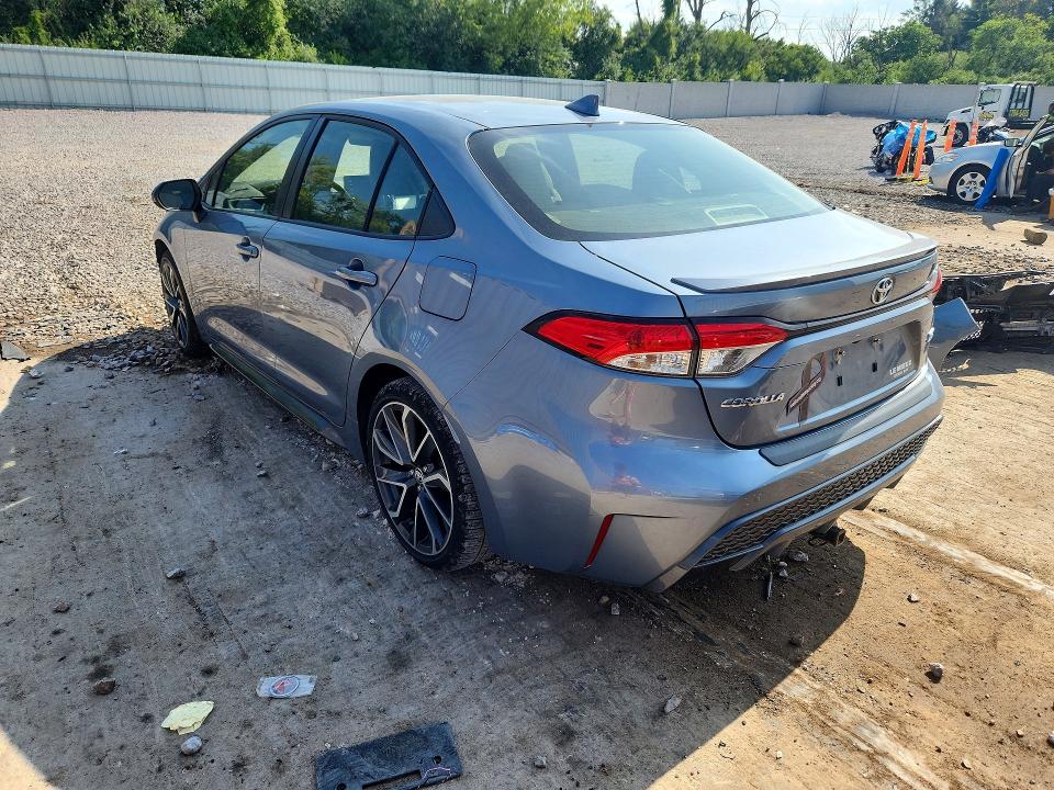 2020 Toyota Corolla VIN JTDS4RCE0LJ006646 COPART salvage auction — FRONT END, Wi - Cert Of Title-Salvage Vehicle, sold $5,000 on 2026-08-01 (photo 2)
