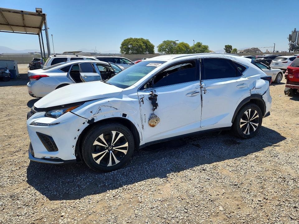 2019 Lexus Nx VIN JTJBARBZXK2196085 COPART salvage auction — SIDE, Ca - Salvage Certificate, sold $3,700 on 2026-07-27 (photo 1)