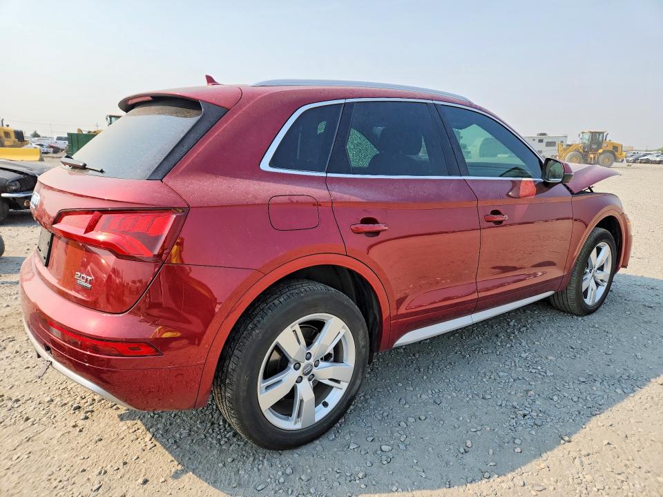 2018 Audi Q5 VIN WA1BNAFY1J2171904 COPART salvage auction — FRONT END, Co - Public - Salvage Title, sold $4,550 on 2026-07-14 (photo 3)