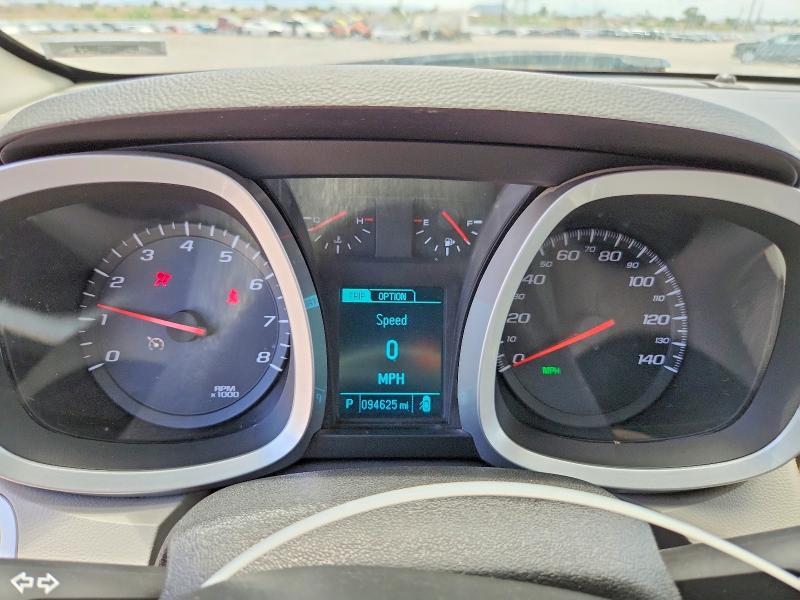 2014 Chevrolet Equinox VIN 1GNALAEK1EZ112845 COPART salvage auction — UNDERCARRIAGE, Az - Cert Of Title - Salvage, sold $550 on 2026-07-31 (photo 9)