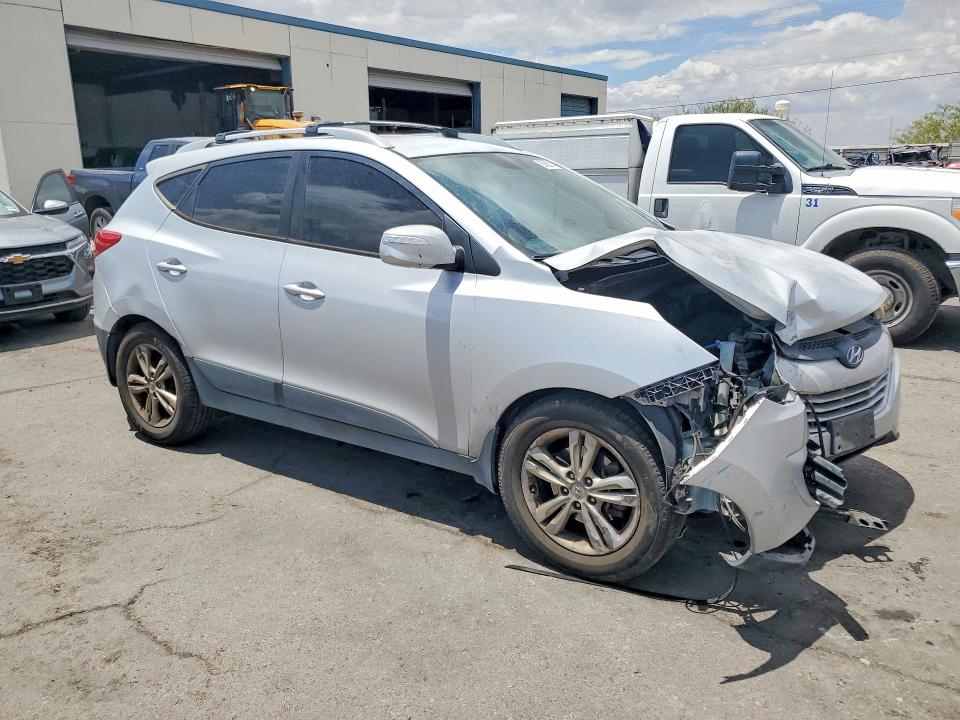 2012 Hyundai Tucson VIN KM8JU3AC8CU508275 COPART salvage auction — FRONT END, TX - CERTIFICATE OF TITLE, sold $600 on 2026-07-17 (photo 4)