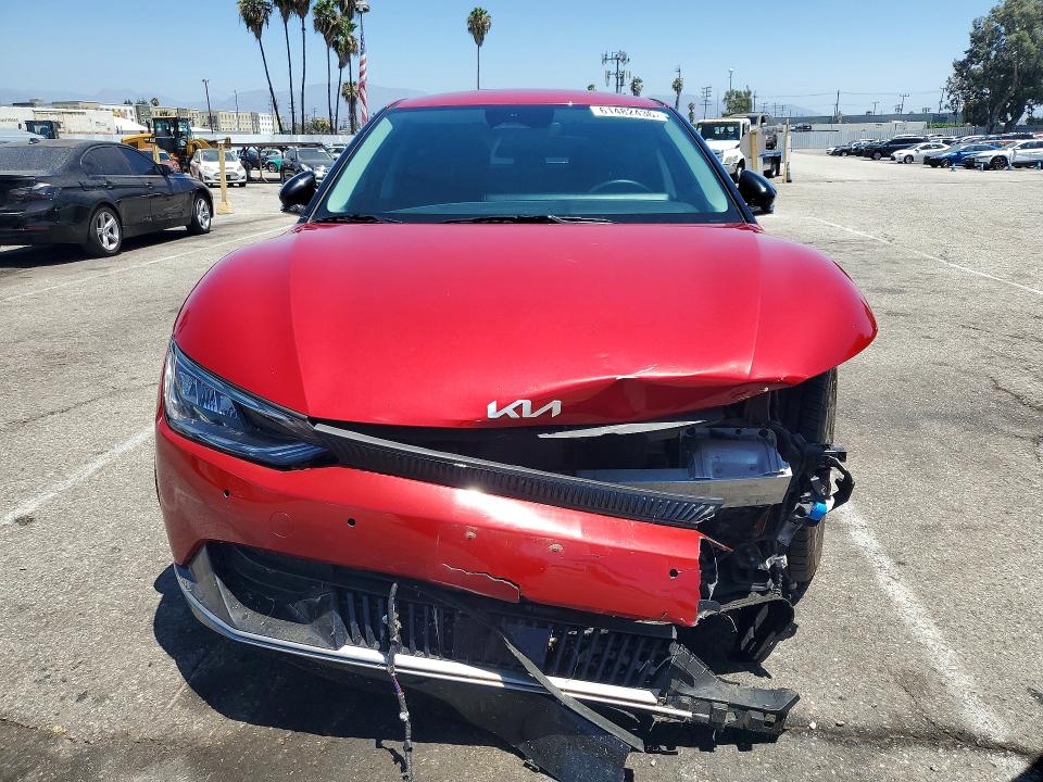 2022 Kia Ev6 VIN KNDC34LA9N5078383 COPART salvage auction — FRONT END, Ca - Dis/Dlr/Exp Clean W/Salv Hist, sold $5,400 on 2026-07-28 (photo 5)