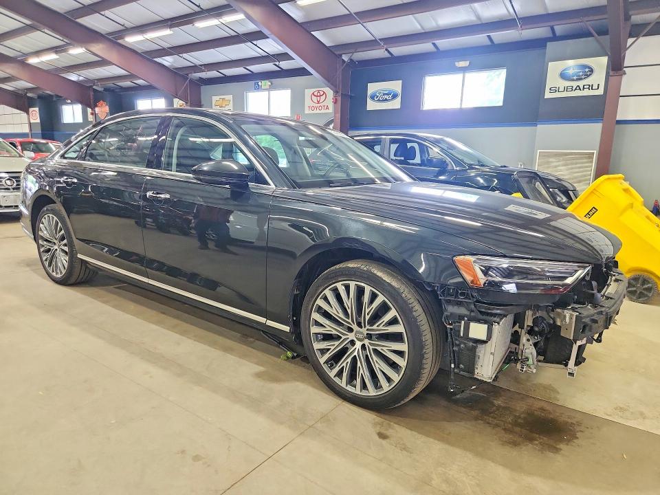 2019 Audi A8 VIN WAU8DAF85KN013825 COPART salvage auction — FRONT END, Ct - Cert Of Title-Salvage, sold $14,700 on 2026-08-06 (photo 4)