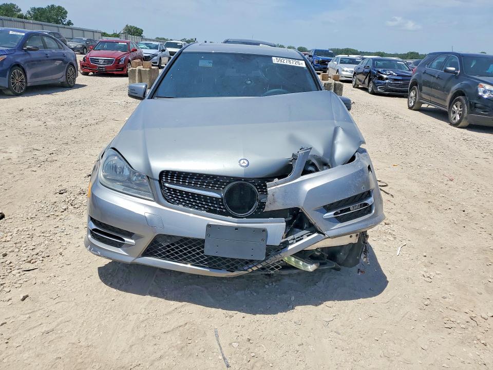 2013 Mercedes-benz C-klasse VIN WDDGF8AB2DG150531 COPART salvage auction — FRONT END, Ks - Cert Of Title-Salvage, sold $850 on 2026-08-18 (photo 5)