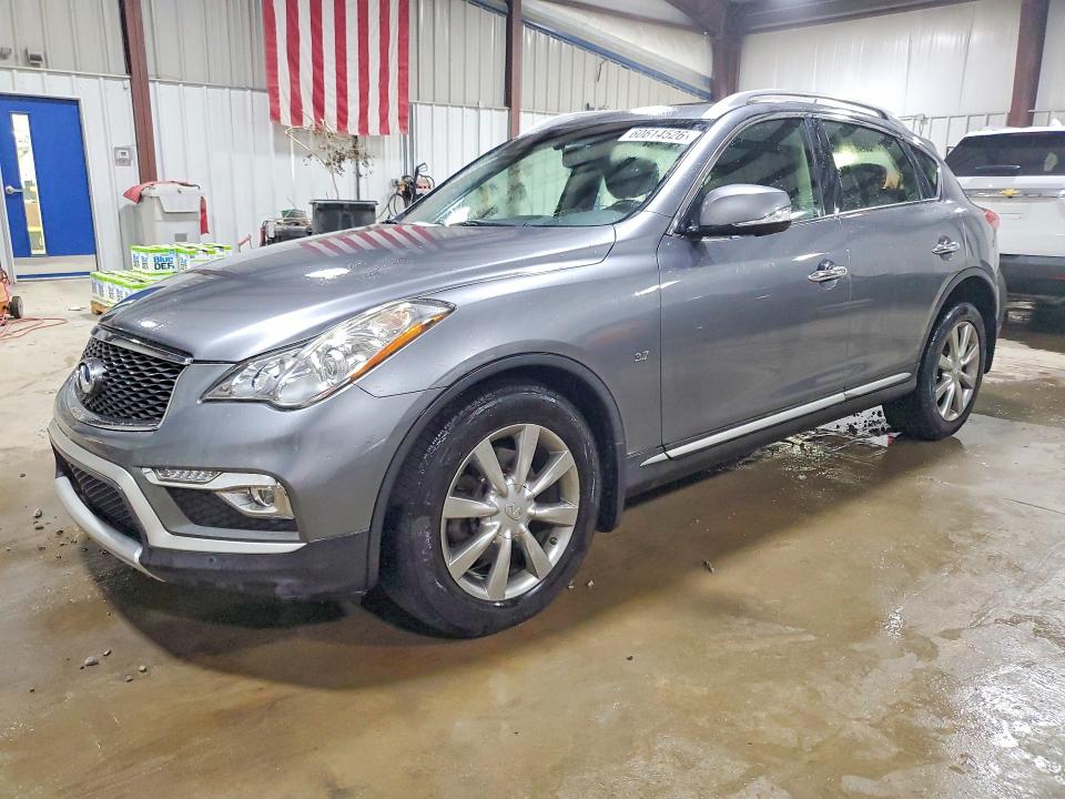 2017 Infiniti Qx50 VIN JN1BJ0RR9HM409810 COPART salvage auction — SIDE, Salvage Title, sold $1,900 on 2026-07-29 (photo 1)