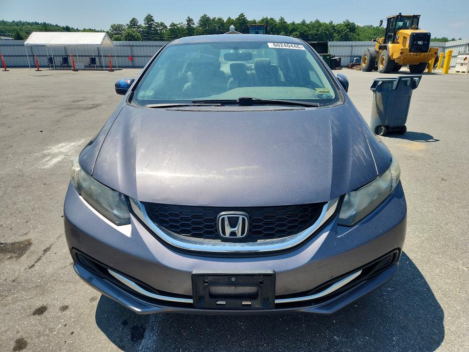 2015 Honda Civic VIN 19XFB2F51FE296049 COPART salvage auction — SIDE, Me - Certificate Of Title, sold $900 on 2026-07-10 (photo 5)