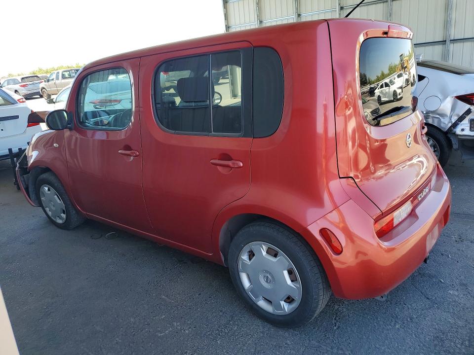 2009 Nissan Cube VIN JN8AZ28R99T125149 COPART salvage auction — FRONT END, CA - SALVAGE CERTIFICATE, sold $625 on 2026-07-16 (photo 2)