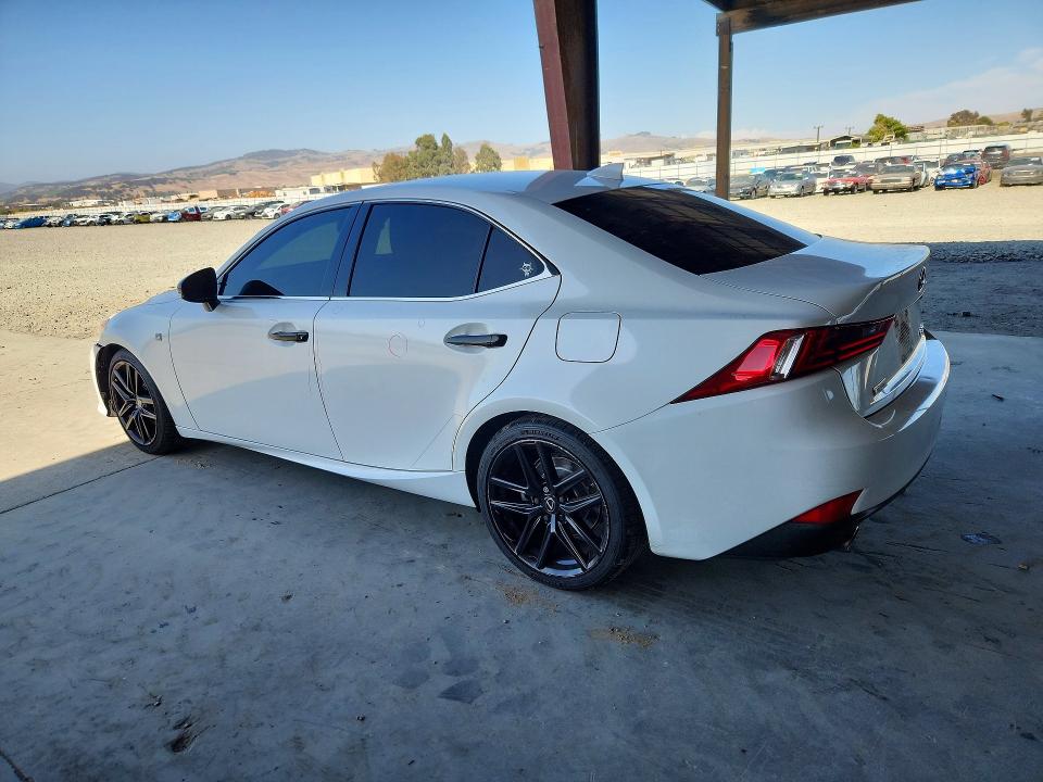 2015 Lexus Is VIN JTHBF1D21F5063613 COPART salvage auction — FRONT END, Ca - Salvage Certificate, sold $3,000 on 2026-07-13 (photo 2)