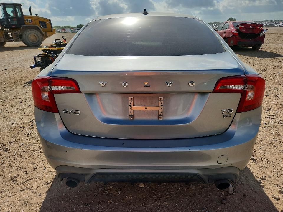 2017 Volvo S60 VIN YV126MFL1H2422255 COPART salvage auction — MECHANICAL, Tx - Salvage Vehicle Title, sold $1,450 on 2026-07-09 (photo 6)