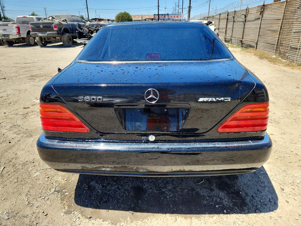 1997 Mercedes-benz S class VIN WDBGA76G9VA354673 COPART salvage auction — MINOR DENT/SCRATCHES, CA - DIS/DLR/EXP ONLY CLEAN TITLE (P), sold $4,700 on 2026-07-13 (photo 6)