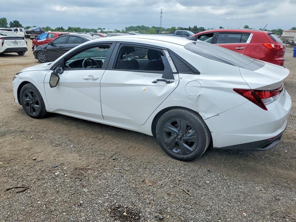 2022 Hyundai Elantra VIN KMHLM4AG9NU363638 COPART salvage auction — SIDE, ON - PERMIT NO BRAND - UNFIT, sold $1,150 on 2026-07-21 (photo 2)