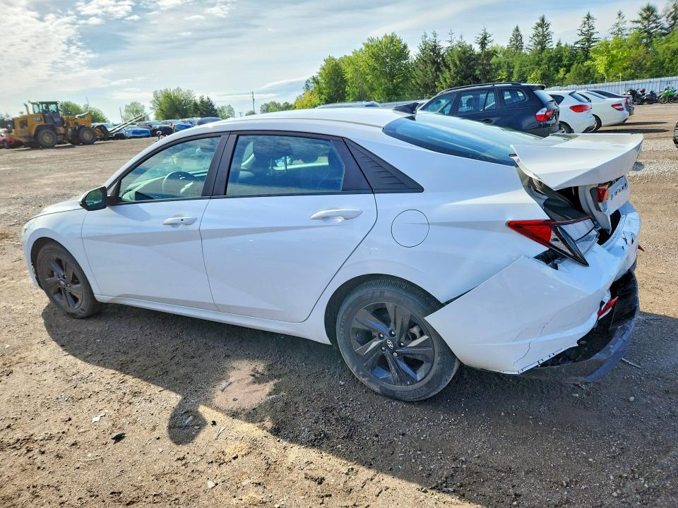 2022 Hyundai Elantra VIN KMHLM4AG1NU291673 COPART salvage auction — REAR END, On - Permit Salvage, sold $250 on 2026-07-30 (photo 2)