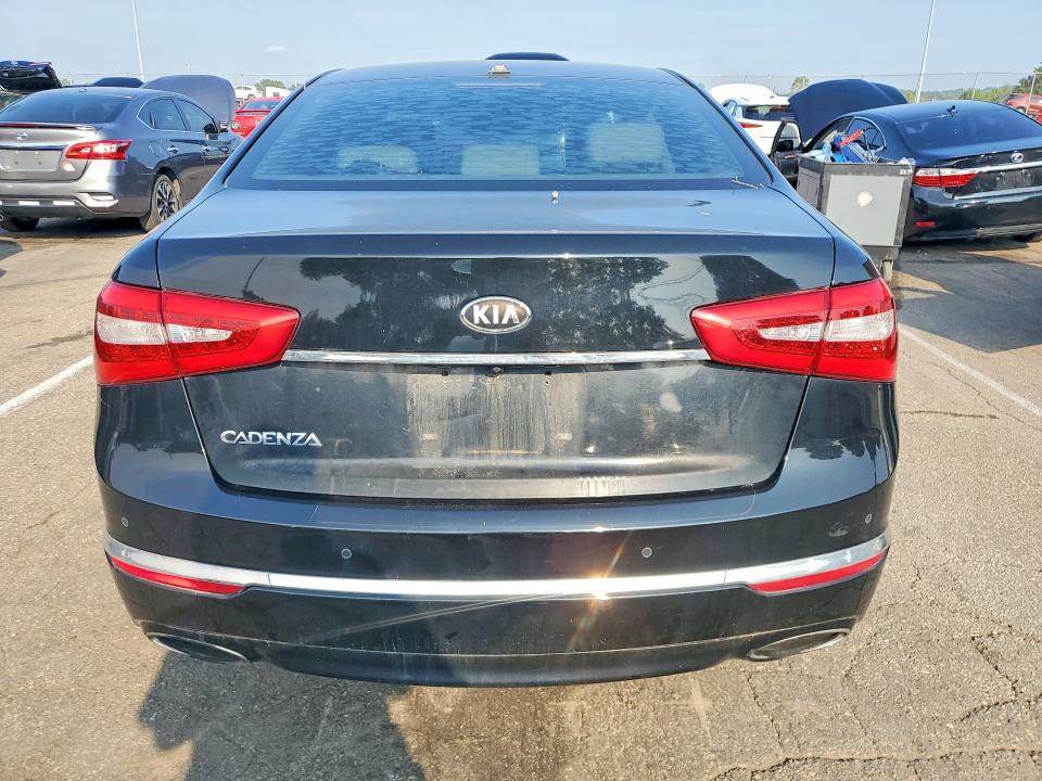 2014 Kia Cadenza VIN KNALN4D70E5137931 COPART salvage auction — MECHANICAL, Oh - Certificate Of Title (P), sold $2,850 on 2026-07-21 (photo 6)