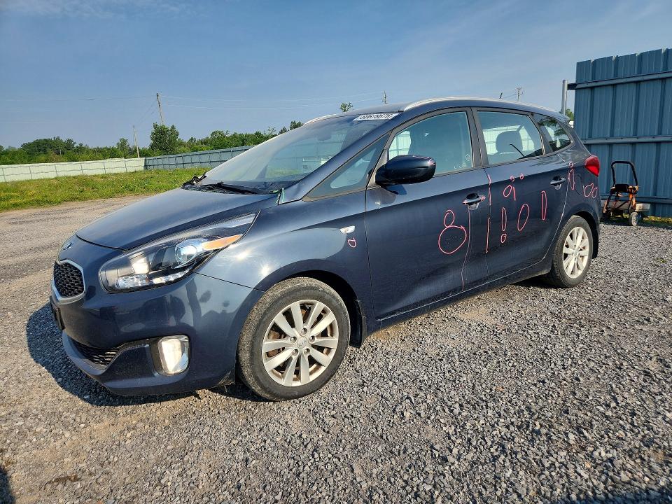 2016 Kia Rondo VIN KNAHT8A34G7160771 COPART salvage auction — FRONT END, ON - PERMIT NO BRAND - UNFIT, sold $250 on 2026-07-28 (photo 1)